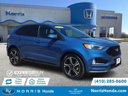 Ford Performance Blue Metallic 2021 Ford Edge ST
