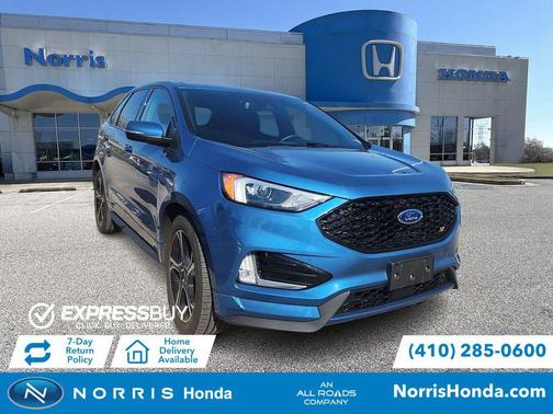 Ford Performance Blue Metallic 2021 Ford Edge ST