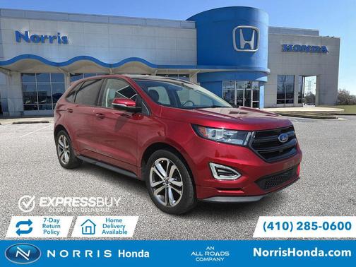Ruby Red Metallic Tinted Clearcoat 2016 Ford Edge Sport