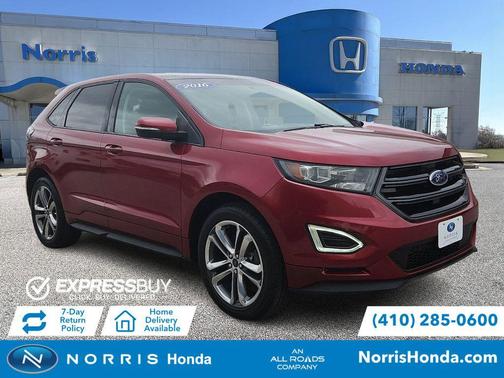 Ruby Red Metallic Tinted Clearcoat 2016 Ford Edge Sport