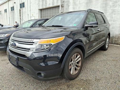 Tuxedo Black Metallic 2015 Ford Explorer XLT