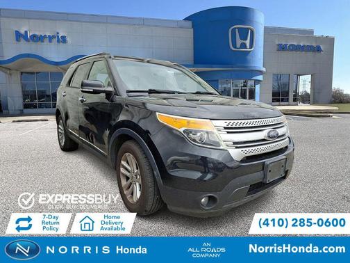 Tuxedo Black Metallic 2015 Ford Explorer XLT