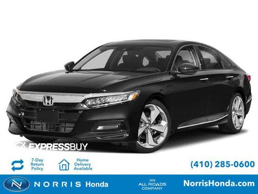 Crystal Black Pearl 2018 Honda Accord Touring 2.0T
