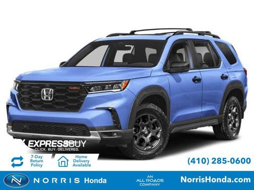 Sonic Gray Pearl 2025 Honda Pilot TrailSport