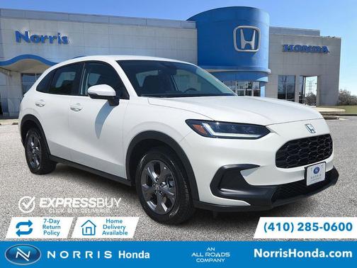 Platinum White Pearl 2027 Honda HR-V LX