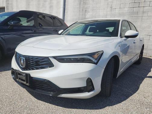 Platinum White Pearl 2023 Acura Integra A-SPEC