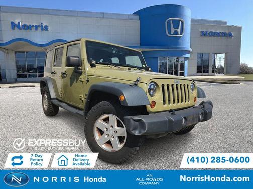 Commando Green 2013 Jeep Wrangler Unlimited Sport