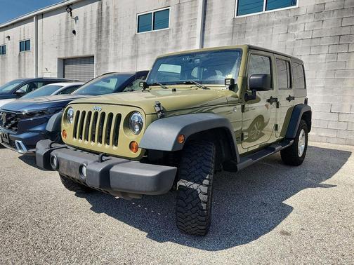 Commando Green 2013 Jeep Wrangler Unlimited Sport