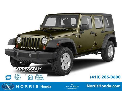 Commando Green 2013 Jeep Wrangler Unlimited Sport