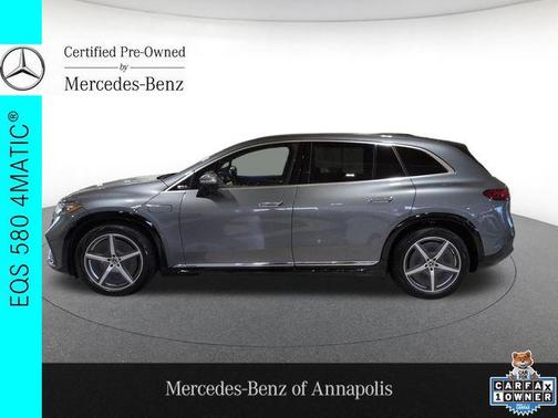 Grey 2023 Mercedes-Benz EQS 580 4MATIC