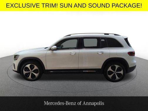 Polar White 2026 Mercedes-Benz GLB 250 4MATIC