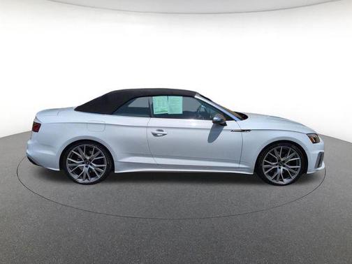 Glacier White Metallic/Black Roof 2023 Audi S5 3.0T Premium Plus