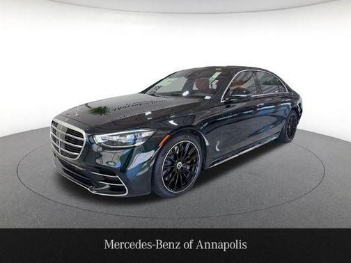 Emerald Green 2026 Mercedes-Benz S-Class S 580 4MATIC