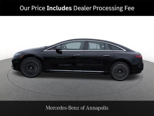Obsidian Black 2026 Mercedes-Benz EQS 450 4MATIC