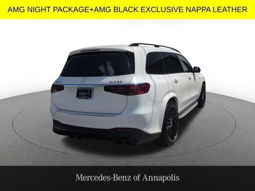 MANUFAKTUR Moonlight White Metallic 2025 Mercedes-Benz AMG GLS 63 Base