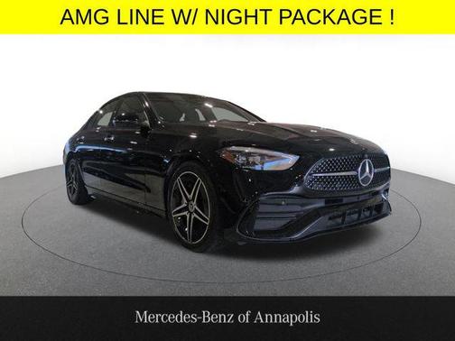 Black 2025 Mercedes-Benz C-Class C 300 4MATIC