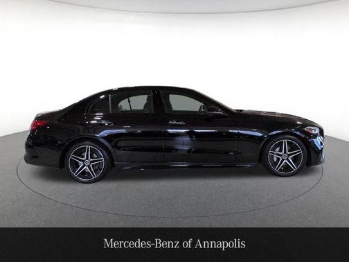 Black 2025 Mercedes-Benz C-Class C 300 4MATIC