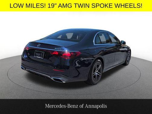 Nautical Blue Metallic 2025 Mercedes-Benz E-Class E 350