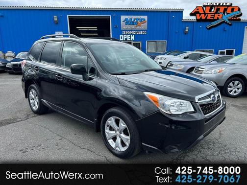Crystal Black Silica 2014 Subaru Forester 2.5i Premium