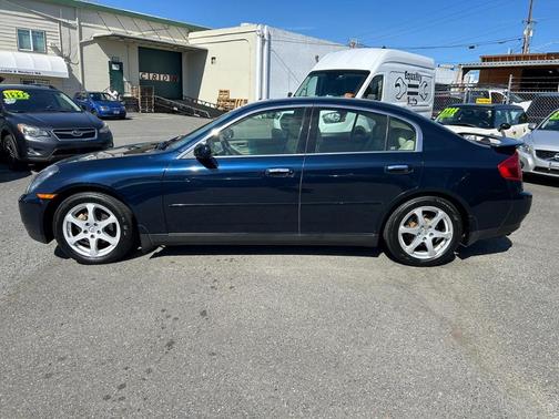 Blue 2004 INFINITI G35x Base