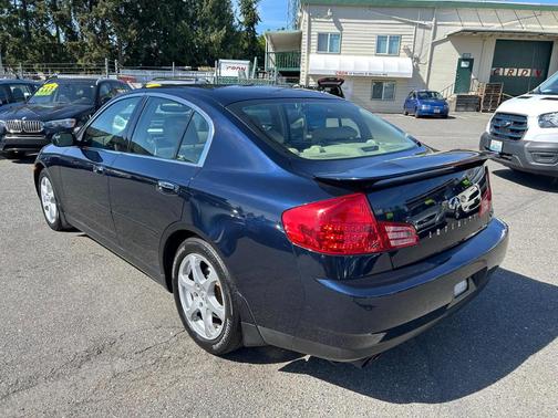Blue 2004 INFINITI G35x Base