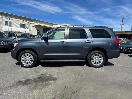 Gray 2008 Toyota Sequoia Platinum