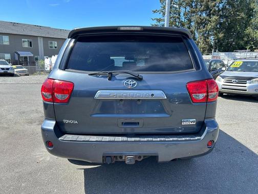 Gray 2008 Toyota Sequoia Platinum