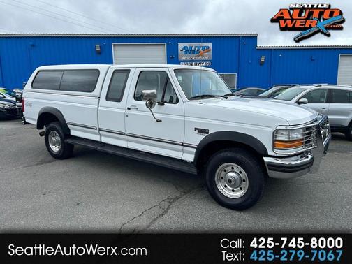 White 1997 Ford F-250 HD Truck
