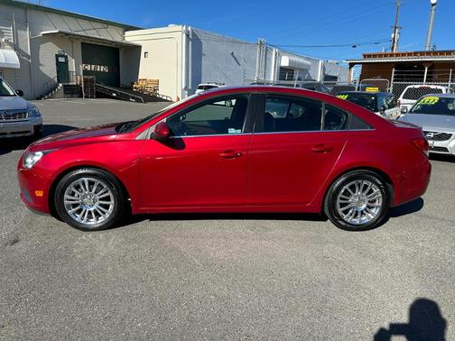 Red 2011 Chevrolet Cruze ECO