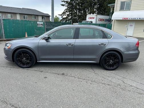 Gray 2014 Volkswagen Passat 1.8T Auto SE PZEV