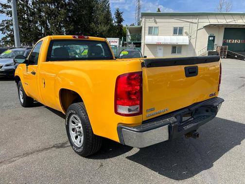 Yellow 2011 GMC Sierra 1500 Work Truck