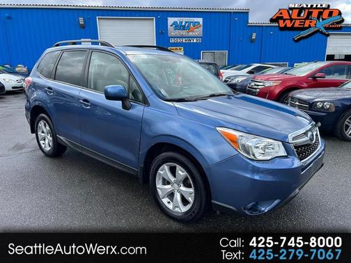 Quartz Blue Pearl 2016 Subaru Forester 2.5i Premium SUV