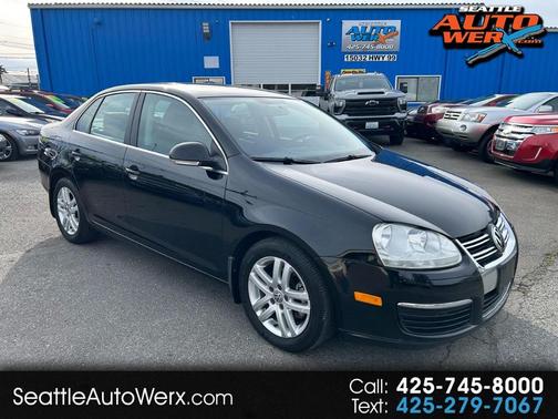 Black 2009 Volkswagen Jetta TDI Sedan