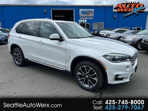 White 2015 BMW X5 xDrive35d