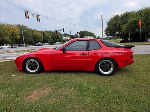 Red 1986 Porsche 944