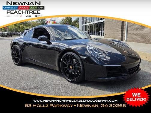 Black 2017 Porsche 911 Carrera