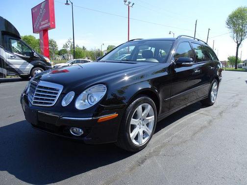 Black 2007 Mercedes-Benz E-Class 4MATIC