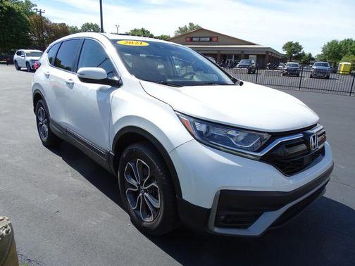 Platinum White Pearl 2021 Honda CR-V AWD EX