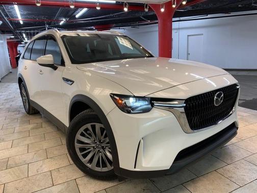 Rhodium White Premium 2024 Mazda CX-90 PHEV Preferred