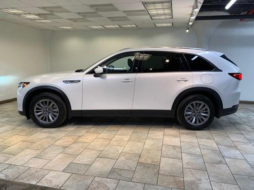 Rhodium White Premium 2024 Mazda CX-90 PHEV Preferred