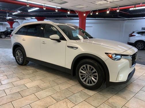 Rhodium White Premium 2024 Mazda CX-90 PHEV Preferred