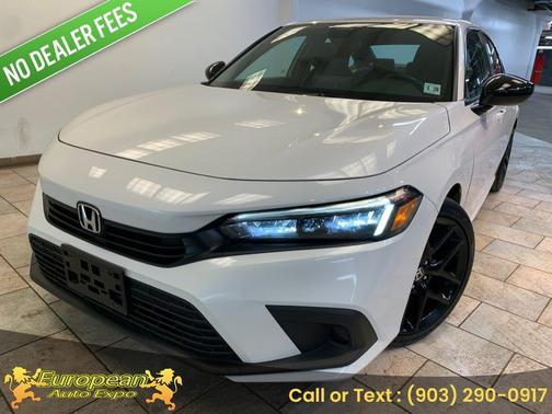 Platinum White Pearl 2023 Honda Civic Sport