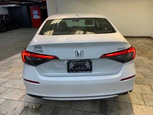 Platinum White Pearl 2022 Honda Civic Sport
