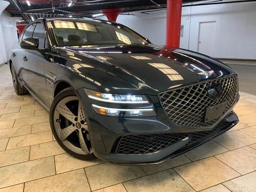 Tasman Blue 2023 Genesis G80 3.5T Sport AWD
