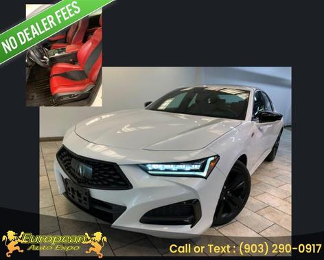 Platinum White Pearl 2022 Acura TLX A-Spec