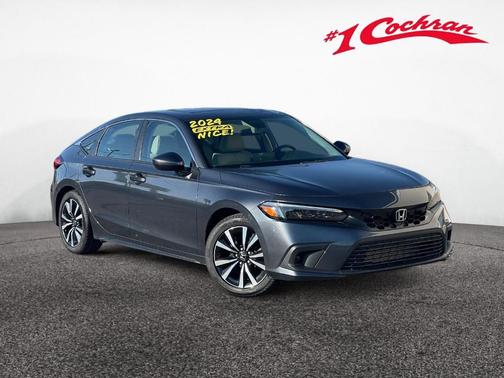 Meteorite Gray Metallic 2024 Honda Civic EX-L