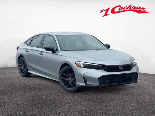 Solar Silver Metallic 2026 Honda Civic Sport