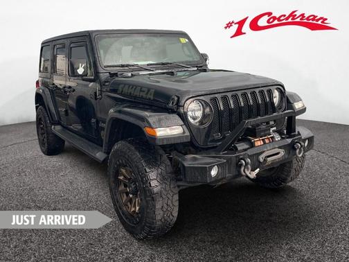 Black Clearcoat 2021 Jeep Wrangler Unlimited Sahara