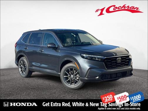 Meteorite Gray Metallic 2026 Honda CR-V EX-L