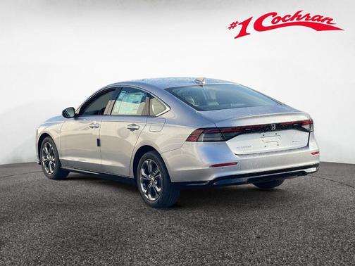 Solar Silver Metallic 2026 Honda Accord Hybrid EX-L
